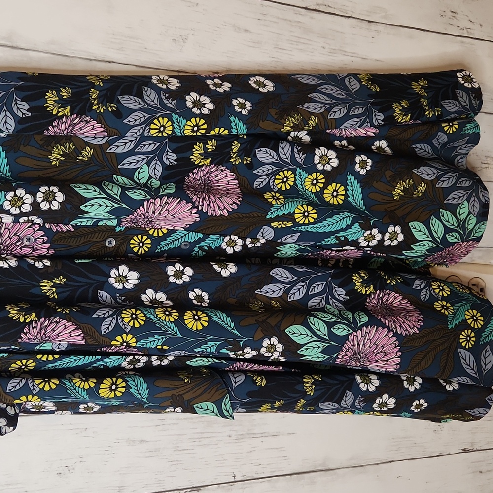 Floral Print Women's Dress - Picture 7 of 8